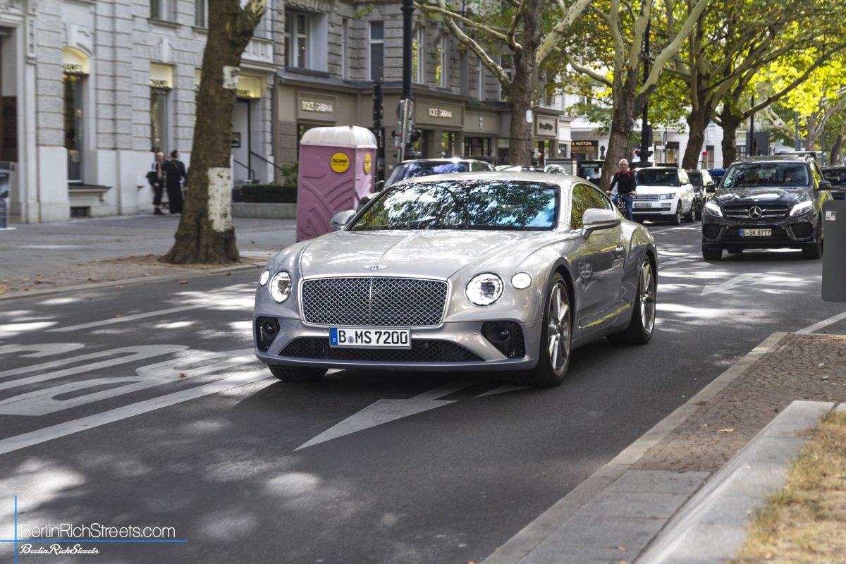 Bentley Continental GT (2018) First Edition spotted in Berlin — BerlinRichStreets